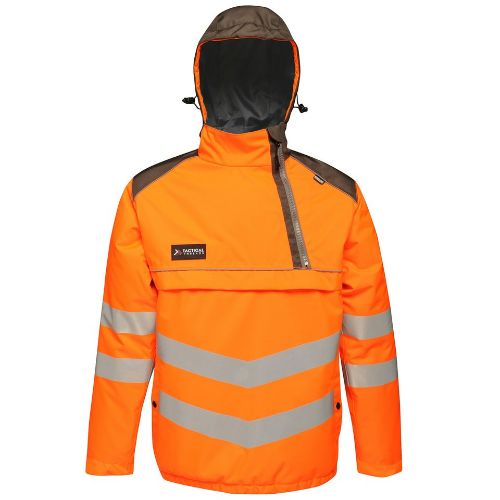 Tactical Threads Tactical Hi-Vis Bomber Jacket Orange/ Grey